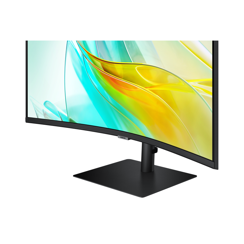 Samsung ViewFinity S6 S34C652UAU LCD Monitor Profissional Curvo, 86,4 cm (34"), 3440 x 1440 pixels UltraWide Quad HD, 100Hz, USB-C, DisplayPort, HDMI, Ajuste de Altura, Altifalantes Integrados, Preto - LS34C652UAUXEN - 8806094974751