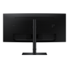 Samsung ViewFinity S6 S34C652UAU LCD Monitor Profissional Curvo, 86,4 cm (34"), 3440 x 1440 pixels UltraWide Quad HD, 100Hz, USB-C, DisplayPort, HDMI, Ajuste de Altura, Altifalantes Integrados, Preto - LS34C652UAUXEN - 8806094974751