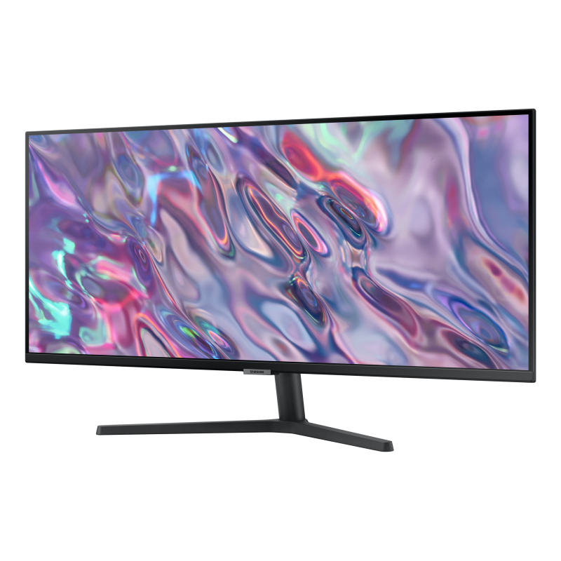 Samsung ViewFinity S5 S34C500GAU LCD Monitor Profissional Plano, 86,4 cm (34"), 3440 x 1440 pixels UltraWide Quad HD, 100Hz, HDMI, DisplayPort, Ajuste de inclinação, Preto - LS34C500GAUXEN - 8806094760347