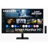 Samsung M7 S32FM700UU VA Monitor Plano, 81,3 cm (32"), 3840 x 2160 pixels 4K Ultra HD, Smart TV, 60Hz, USB-C, HDMI, Altifalantes Integrados, Ajuste de Inclinação, Preto - LS32FM700UUXEN - 8806097286943