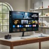 Samsung M7 S32FM700UU VA Monitor Plano, 81,3 cm (32"), 3840 x 2160 pixels 4K Ultra HD, Smart TV, 60Hz, USB-C, HDMI, Altifalantes Integrados, Ajuste de Inclinação, Preto - LS32FM700UUXEN - 8806097286943