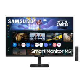 Samsung M5 M50F S32FM502EU LED Monitor Plano, 81,3 cm (32"), 1920 x 1080 pixels Full HD, Smart TV, 60Hz, HDMI, Altifalantes Integrados, Preto - LS32FM502EUXEN - 8806097470847