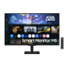 Samsung M5 M50F S32FM502EU LED Monitor Plano, 81,3 cm (32"), 1920 x 1080 pixels Full HD, Smart TV, 60Hz, HDMI, Altifalantes Integrados, Preto - LS32FM502EUXEN - 8806097470847