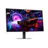 Samsung Odyssey S32FG810SU QD-OLED Monitor Gaming Plano, 81,3 cm (32"), 2160 x 3840 pixels 4K Ultra HD, 240Hz, USB-C, DisplayPort, HDMI, Ajuste de Altura, Pivot, Prateado - LS32FG810SUXEN - 8806095968834