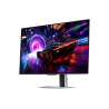 Samsung Odyssey S32FG810SU QD-OLED Monitor Gaming Plano, 81,3 cm (32"), 2160 x 3840 pixels 4K Ultra HD, 240Hz, USB-C, DisplayPort, HDMI, Ajuste de Altura, Pivot, Prateado - LS32FG810SUXEN - 8806095968834