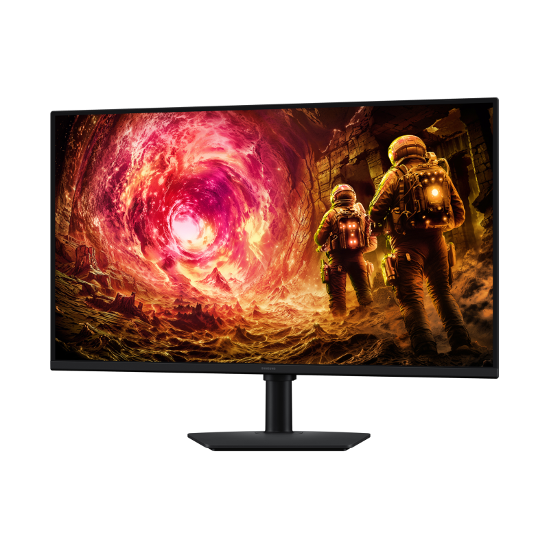 Samsung Odyssey S32FG502EU IPS Monitor Gaming Plano, 81,3 cm (32"), 2560 x 1440 pixels Quad HD, 180Hz, HDMI, DisplayPort, Ajuste de Altura, Pivot, Preto - LS32FG502EUXEN - 8806097817802
