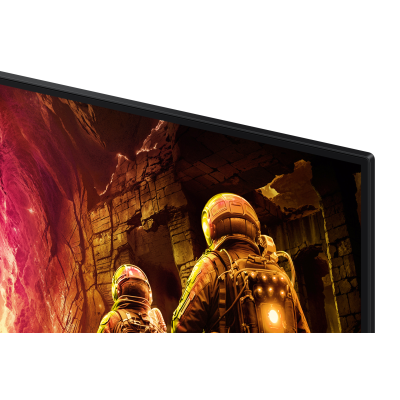 Samsung Odyssey S32FG502EU IPS Monitor Gaming Plano, 81,3 cm (32"), 2560 x 1440 pixels Quad HD, 180Hz, HDMI, DisplayPort, Ajuste de Altura, Pivot, Preto - LS32FG502EUXEN - 8806097817802