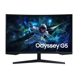 Samsung Odyssey S32CG552EU LED Monitor Gaming Curvo, 81,3 cm (32"), 2560 x 1440 pixels Quad HD, 165Hz, HDMI, DisplayPort, Ajuste de inclinação, Preto - LS32CG552EUXEN - 8806095337241