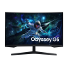 Samsung Odyssey S32CG552EU LED Monitor Gaming Curvo, 81,3 cm (32"), 2560 x 1440 pixels Quad HD, 165Hz, HDMI, DisplayPort, Ajuste de inclinação, Preto - LS32CG552EUXEN - 8806095337241