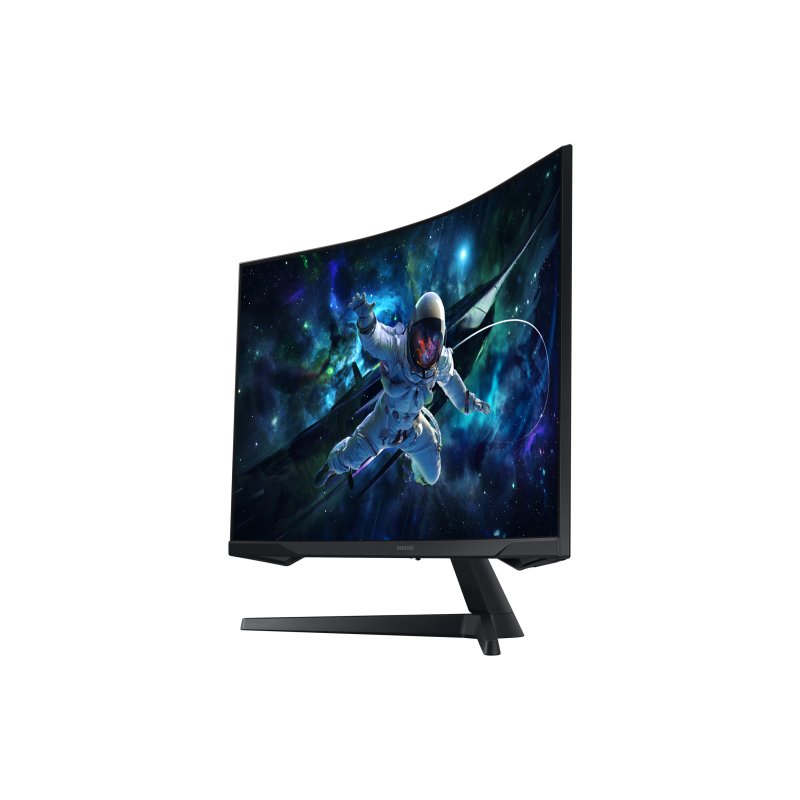Samsung Odyssey S32CG552EU LED Monitor Gaming Curvo, 81,3 cm (32"), 2560 x 1440 pixels Quad HD, 165Hz, HDMI, DisplayPort, Ajuste de inclinação, Preto - LS32CG552EUXEN - 8806095337241
