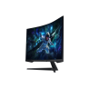 Samsung Odyssey S32CG552EU LED Monitor Gaming Curvo, 81,3 cm (32"), 2560 x 1440 pixels Quad HD, 165Hz, HDMI, DisplayPort, Ajuste de inclinação, Preto - LS32CG552EUXEN - 8806095337241