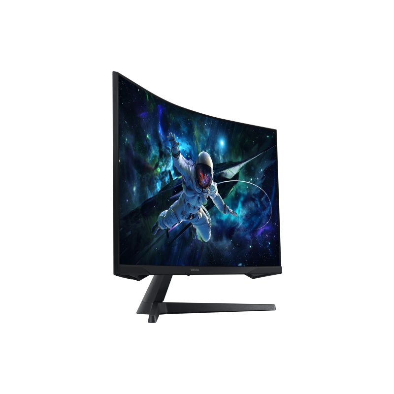 Samsung Odyssey S32CG552EU LED Monitor Gaming Curvo, 81,3 cm (32"), 2560 x 1440 pixels Quad HD, 165Hz, HDMI, DisplayPort, Ajuste de inclinação, Preto - LS32CG552EUXEN - 8806095337241