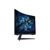 Samsung Odyssey S32CG552EU LED Monitor Gaming Curvo, 81,3 cm (32"), 2560 x 1440 pixels Quad HD, 165Hz, HDMI, DisplayPort, Ajuste de inclinação, Preto - LS32CG552EUXEN - 8806095337241