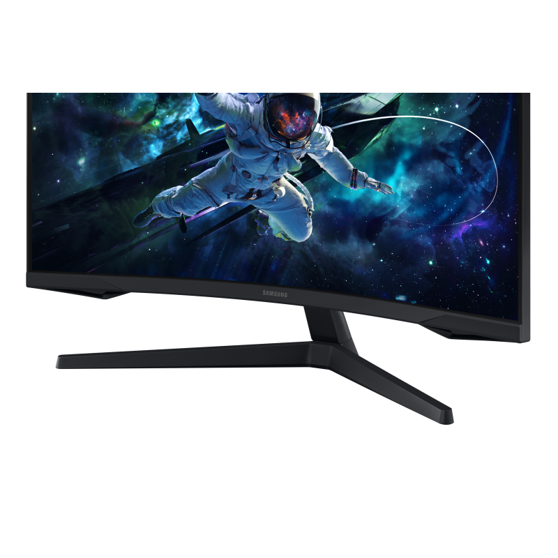 Samsung Odyssey S32CG552EU LED Monitor Gaming Curvo, 81,3 cm (32"), 2560 x 1440 pixels Quad HD, 165Hz, HDMI, DisplayPort, Ajuste de inclinação, Preto - LS32CG552EUXEN - 8806095337241
