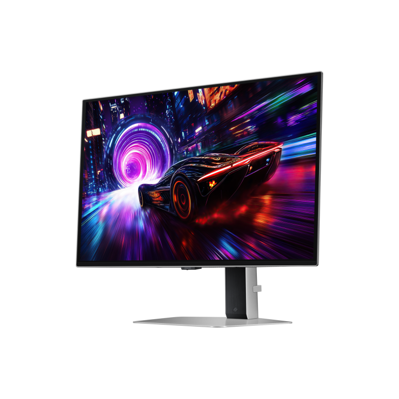 Samsung Odyssey S27FG816SU QD-OLED Monitor Gaming Plano, 68,6 cm (27"), 2160 x 3840 pixels 4K Ultra HD, 240Hz, HDMI, DisplayPort, USB-C, Ajuste de Altura, Pivot, Prateado - LS27FG816SUXEN - 8806095977331