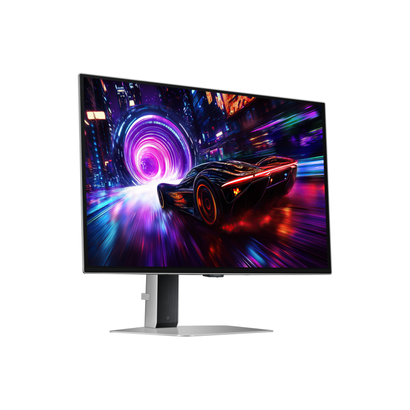 Samsung Odyssey S27FG816SU QD-OLED Monitor Gaming Plano, 68,6 cm (27"), 2160 x 3840 pixels 4K Ultra HD, 240Hz, HDMI, DisplayPort, USB-C, Ajuste de Altura, Pivot, Prateado - LS27FG816SUXEN - 8806095977331