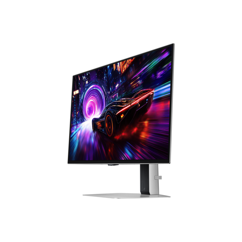Samsung Odyssey S27FG816SU QD-OLED Monitor Gaming Plano, 68,6 cm (27"), 2160 x 3840 pixels 4K Ultra HD, 240Hz, HDMI, DisplayPort, USB-C, Ajuste de Altura, Pivot, Prateado - LS27FG816SUXEN - 8806095977331
