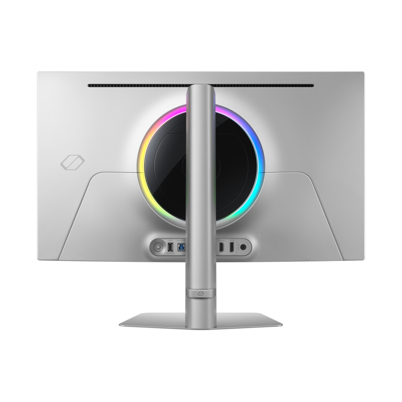 Samsung Odyssey S27FG816SU QD-OLED Monitor Gaming Plano, 68,6 cm (27"), 2160 x 3840 pixels 4K Ultra HD, 240Hz, HDMI, DisplayPort, USB-C, Ajuste de Altura, Pivot, Prateado - LS27FG816SUXEN - 8806095977331