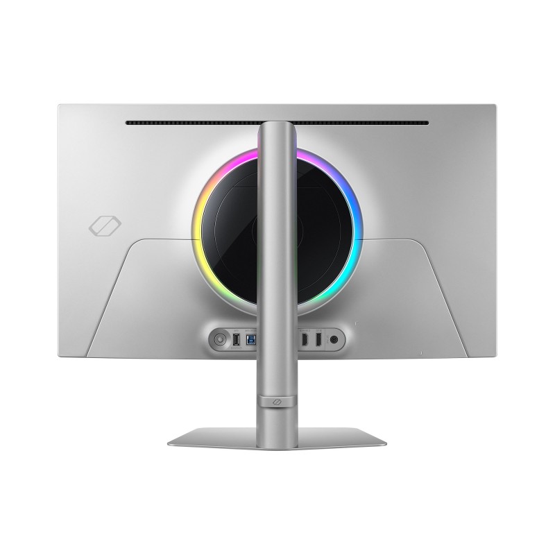 Samsung Odyssey S27FG810SU QD-OLED Monitor Gaming Plano, 68,6 cm (27"), 3840 x 2160 pixels 4K Ultra HD, 240Hz, USB-C, DisplayPort, HDMI, Ajuste de Altura, Pivot, Prateado - LS27FG810SUXEN - 8806095977287