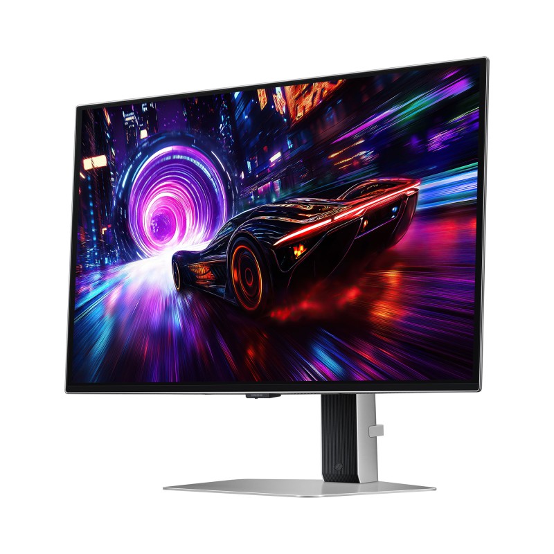 Samsung Odyssey S27FG810SU QD-OLED Monitor Gaming Plano, 68,6 cm (27"), 3840 x 2160 pixels 4K Ultra HD, 240Hz, USB-C, DisplayPort, HDMI, Ajuste de Altura, Pivot, Prateado - LS27FG810SUXEN - 8806095977287