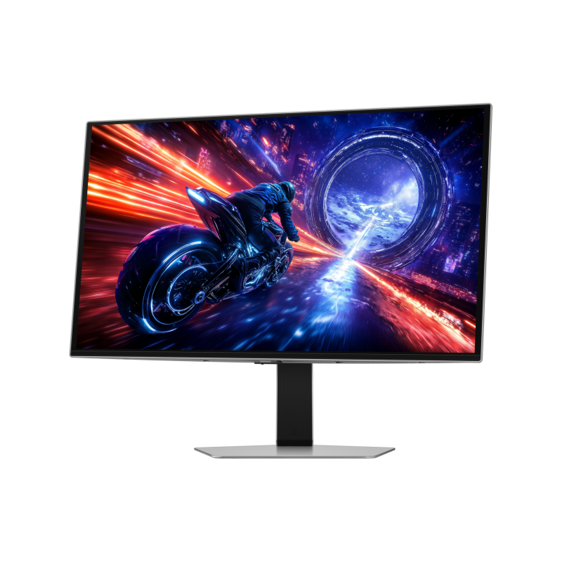 Samsung Odyssey G6 G60SF S27FG604SU QD-OLED Monitor Gaming Plano, 68,6 cm (27"), 2560 x 1440 pixels Quad HD, 500Hz, USB-C, DisplayPort, HDMI, Ajuste de Altura, Pivot, Prateado - LS27FG604SUXEN - 8806097455929