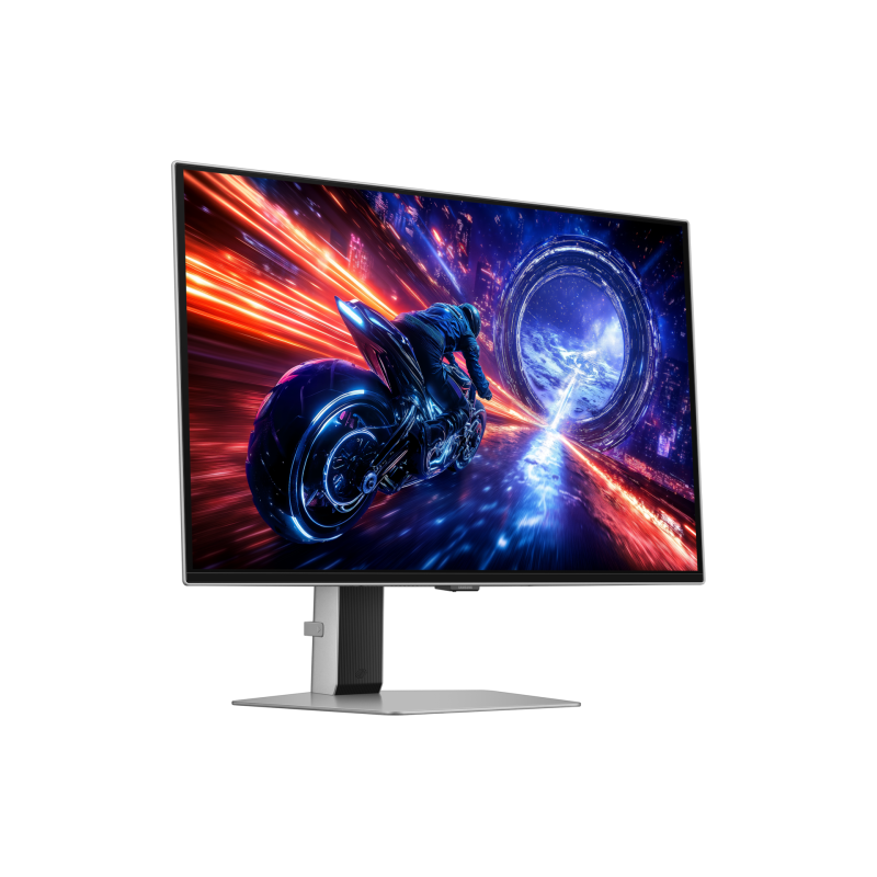 Samsung Odyssey G6 G60SF S27FG604SU QD-OLED Monitor Gaming Plano, 68,6 cm (27"), 2560 x 1440 pixels Quad HD, 500Hz, USB-C, DisplayPort, HDMI, Ajuste de Altura, Pivot, Prateado - LS27FG604SUXEN - 8806097455929
