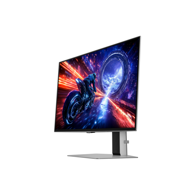 Samsung Odyssey G6 G60SF S27FG604SU QD-OLED Monitor Gaming Plano, 68,6 cm (27"), 2560 x 1440 pixels Quad HD, 500Hz, USB-C, DisplayPort, HDMI, Ajuste de Altura, Pivot, Prateado - LS27FG604SUXEN - 8806097455929