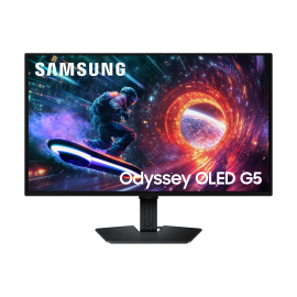 Samsung Odyssey S27FG506SU QD-OLED Monitor Gaming Plano, 68,6 cm (27"), 2560 x 1440 pixels Quad HD, 180Hz, HDMI, DisplayPort, Ajuste de inclinação, Preto - LS27FG506SUXEN - 8806097684060