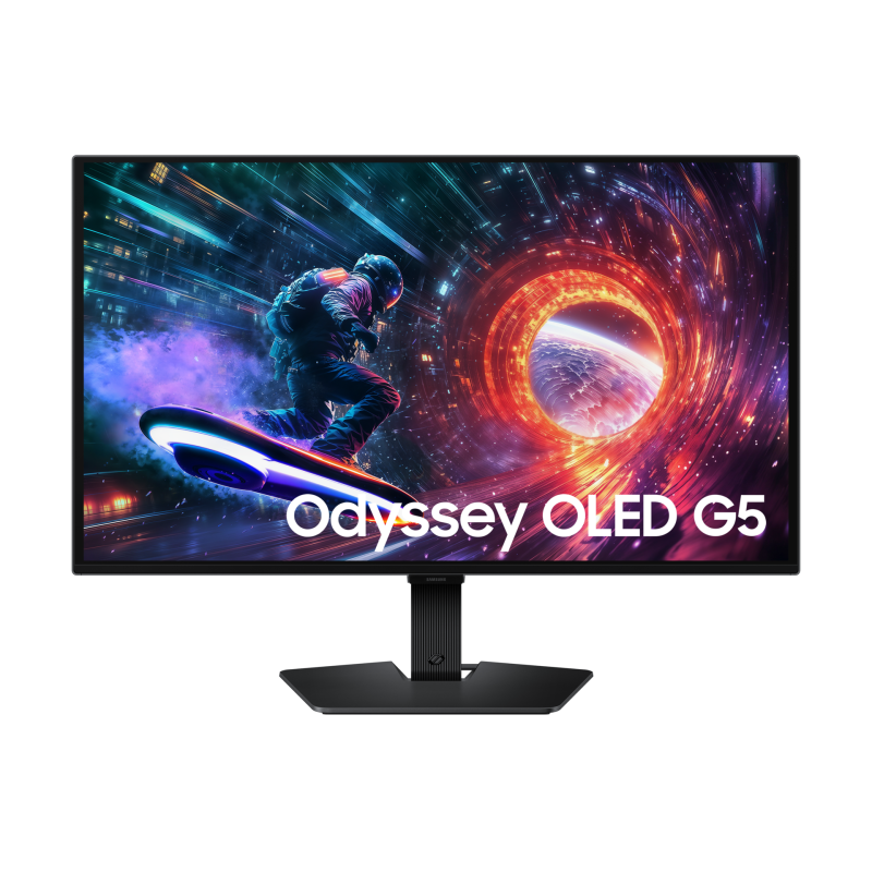 Samsung Odyssey S27FG506SU QD-OLED Monitor Gaming Plano, 68,6 cm (27"), 2560 x 1440 pixels Quad HD, 180Hz, HDMI, DisplayPort, Ajuste de inclinação, Preto - LS27FG506SUXEN - 8806097684060