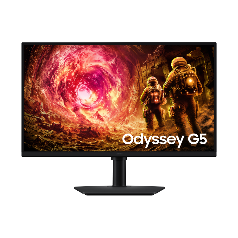 Samsung Odyssey S27FG506EU IPS Monitor Gaming Plano, 68,6 cm (27"), 2560 x 1440 pixels Quad HD, 180Hz, HDMI, DisplayPort, Ajuste de Altura, Pivot, Preto - LS27FG506EUXEN - 8806097817949