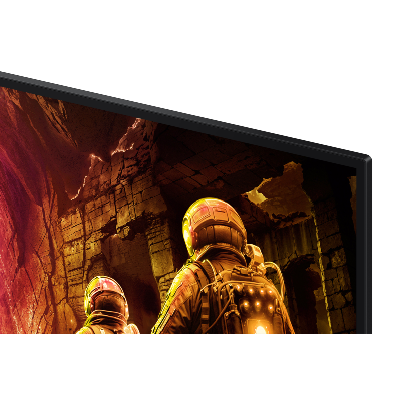 Samsung Odyssey S27FG506EU IPS Monitor Gaming Plano, 68,6 cm (27"), 2560 x 1440 pixels Quad HD, 180Hz, HDMI, DisplayPort, Ajuste de Altura, Pivot, Preto - LS27FG506EUXEN - 8806097817949
