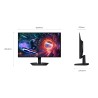 Samsung Odyssey G5 G50SF S27FG502SU QD-OLED Monitor Gaming Plano, 68,6 cm (27"), 2560 x 1440 pixels Quad HD, 180Hz, USB-C, DisplayPort, HDMI, Ajuste de inclinação, Preto - LS27FG502SUXEN - 8806097684046