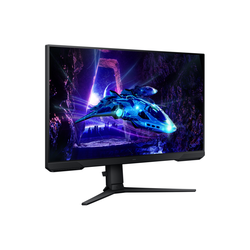 Samsung Odyssey G3 S27DG300EU LCD Monitor Gaming Plano, 68,6 cm (27"), 1920 x 1080 pixels Full HD, 180Hz, HDMI, DisplayPort, Ajuste de Altura, Pivot, Preto - LS27DG300EUXEN - 8806095541778