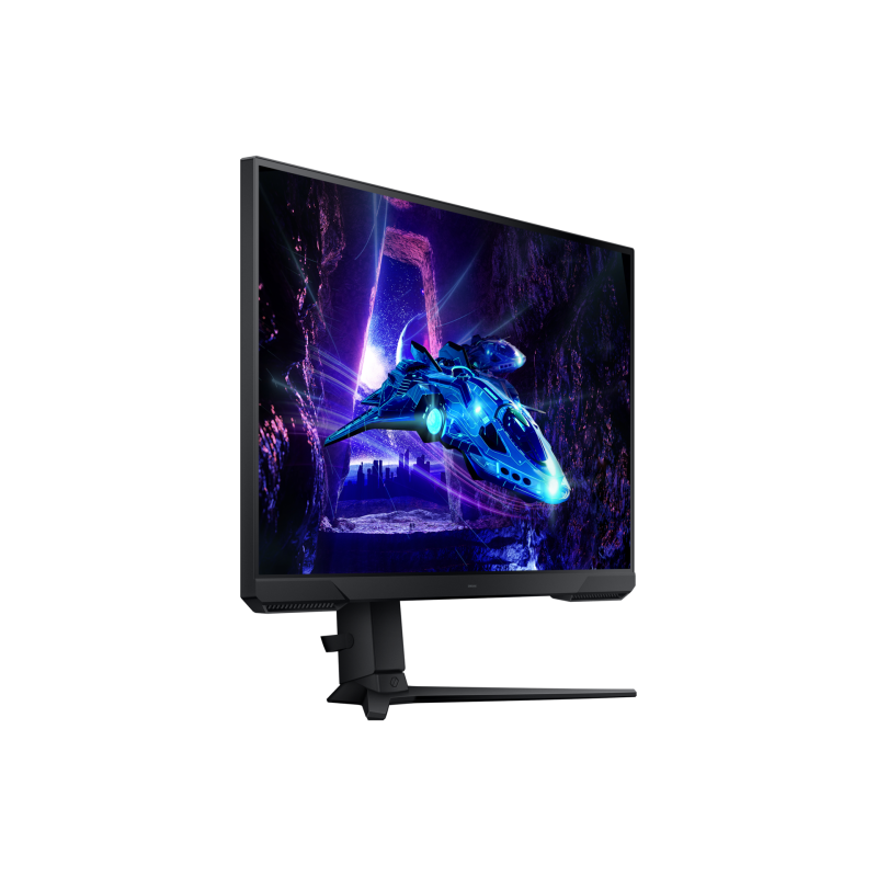 Samsung Odyssey G3 S27DG300EU LCD Monitor Gaming Plano, 68,6 cm (27"), 1920 x 1080 pixels Full HD, 180Hz, HDMI, DisplayPort, Ajuste de Altura, Pivot, Preto - LS27DG300EUXEN - 8806095541778