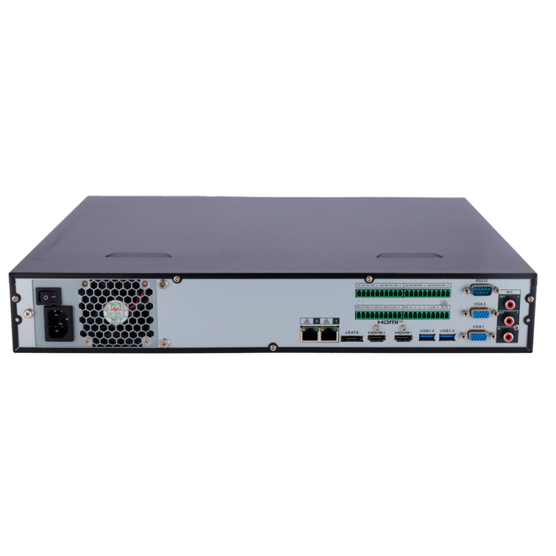 X-Security XS-NVR6416A-AI Gravador NVR, 16 IP, 32 MP, 384 Mbps, 4 HDD até 16 TB, 2 HDMI 4K e 2 VGA, IA, Metadados e AcuPick - 8435325476865