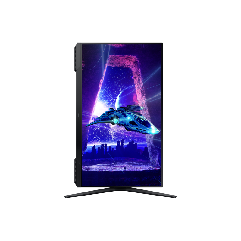 Samsung Odyssey G3 S27DG300EU LCD Monitor Gaming Plano, 68,6 cm (27"), 1920 x 1080 pixels Full HD, 180Hz, HDMI, DisplayPort, Ajuste de Altura, Pivot, Preto - LS27DG300EUXEN - 8806095541778