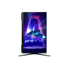 Samsung Odyssey G3 S27DG300EU LCD Monitor Gaming Plano, 68,6 cm (27"), 1920 x 1080 pixels Full HD, 180Hz, HDMI, DisplayPort, Ajuste de Altura, Pivot, Preto - LS27DG300EUXEN - 8806095541778