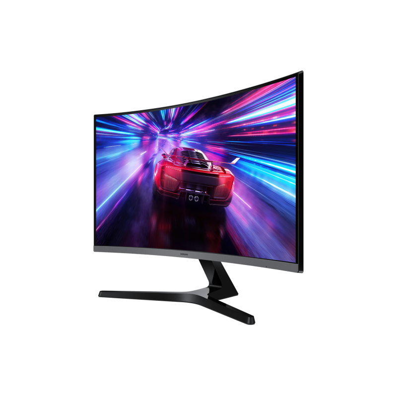 Samsung Essential S3 S27D392GAU LCD Monitor Profissional Curvo, 68,6 cm (27"), 1920 x 1080 pixels Full HD, 100Hz, HDMI, VGA, Ajuste de inclinação, Preto - LS27D392GAUXEN - 8806095845708