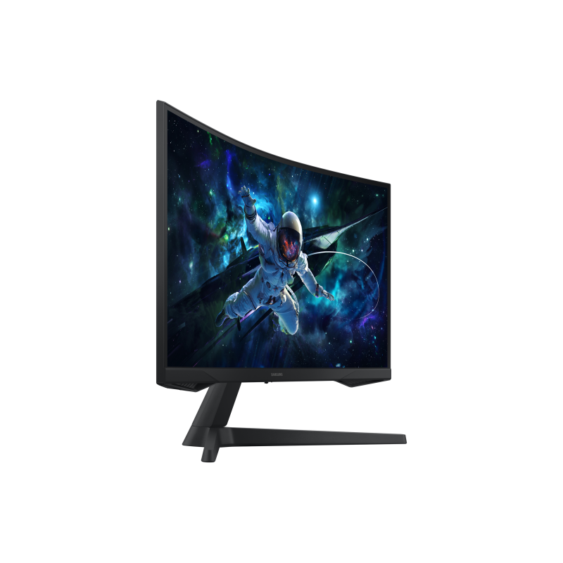 Samsung Odyssey G5 S27CG552EU LED Monitor Gaming Curvo, 68,6 cm (27"), 2560 x 1440 pixels Quad HD, 165Hz, HDMI, DisplayPort, Ajuste de inclinação, Preto - LS27CG552EUXEN - 8806095337210