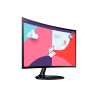 Samsung Essential S27C364EAU LCD Monitor Profissional Curvo, 68,6 cm (27"), 1920 x 1080 pixels Full HD, 75Hz, HDMI, AMD FreeSync, Ajuste de inclinação, Preto - LS27C364EAUXEN - 8806094769395