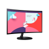 Samsung Essential S27C364EAU LCD Monitor Profissional Curvo, 68,6 cm (27"), 1920 x 1080 pixels Full HD, 75Hz, HDMI, AMD FreeSync, Ajuste de inclinação, Preto - LS27C364EAUXEN - 8806094769395