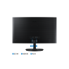 Samsung Essential S27C364EAU LCD Monitor Profissional Curvo, 68,6 cm (27"), 1920 x 1080 pixels Full HD, 75Hz, HDMI, AMD FreeSync, Ajuste de inclinação, Preto - LS27C364EAUXEN - 8806094769395
