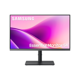Samsung Essential S24F434UAU LCD Monitor Profissional Plano, 61 cm (24"), 1920 x 1080 pixels Full HD, 100Hz, USB-C, DisplayPort, HDMI, Ajuste de Altura, Pivot, Preto - LS24F434UAUXEN - 8806097199090