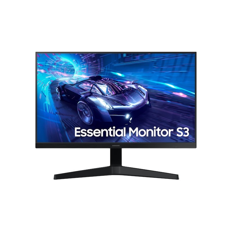 Samsung Essential S24F330EAU LCD Monitor Profissional Plano, 61 cm (24"), 1920 x 1080 pixels Full HD, 100Hz, HDMI, Ajuste de inclinação, Preto - LS24F330EAUXEN - 8806097683377