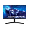 Samsung Essential S24F330EAU LCD Monitor Profissional Plano, 61 cm (24"), 1920 x 1080 pixels Full HD, 100Hz, HDMI, Ajuste de inclinação, Preto - LS24F330EAUXEN - 8806097683377