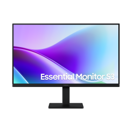 Samsung Essential S24F320GAU LCD Monitor Profissional Plano, 61 cm (24"), 1920 x 1080 pixels Full HD, 120Hz, HDMI, Preto - LS24F320GAUXEN - 8806095968216
