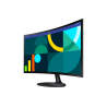 Samsung Essential S24D364GAU LCD Monitor Profissional Curvo, 61 cm (24"), 1920 x 1080 pixels Full HD, 100Hz, HDMI, Ajuste de inclinação, Preto - LS24D364GAUXEN - 8806095585321