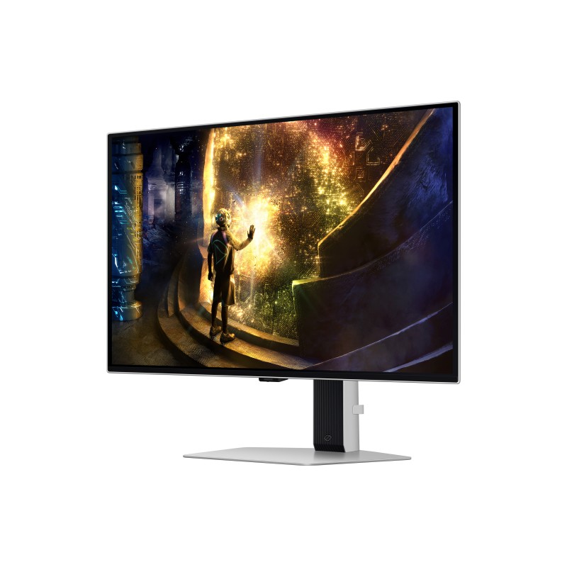 Samsung Odyssey G6 S27DG610SU OLED Monitor Gaming Plano, 68,6 cm (27"), 2560 x 1440 pixels Quad HD, 240Hz, HDMI, DisplayPort, USB-C, Ajuste de Altura, Pivot, Prateado - LS27DG610SUXEN - 8806095810676