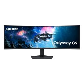 Samsung Odyssey G9 S49CG954EU LED Monitor Gaming Curvo, 124,5 cm (49"), 5120 x 1440 pixels Dual QHD, 240Hz, HDMI, DisplayPort, USB-C, Ajuste de Altura, Preto - LS49CG954EUXEN - 8806095234915