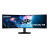 Samsung Odyssey G9 S49CG954EU LED Monitor Gaming Curvo, 124,5 cm (49"), 5120 x 1440 pixels Dual QHD, 240Hz, HDMI, DisplayPort, USB-C, Ajuste de Altura, Preto - LS49CG954EUXEN - 8806095234915